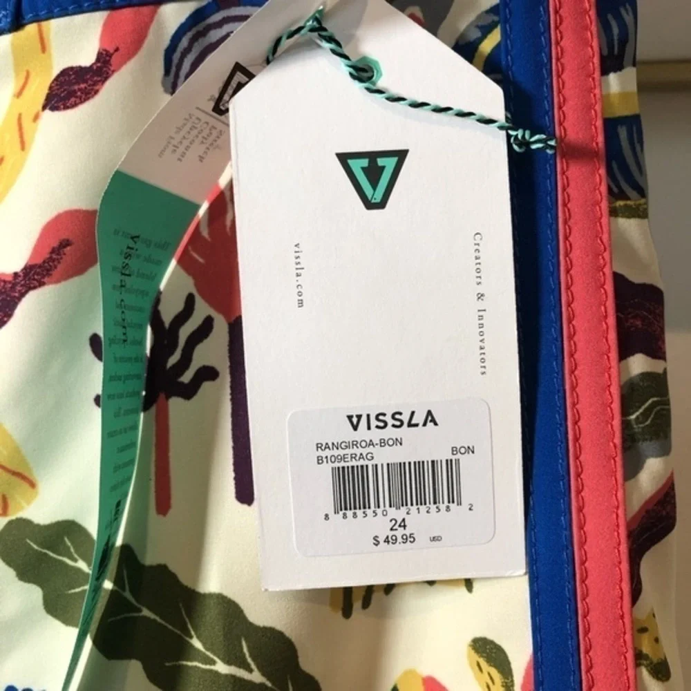 VISSLA BOYS BOARDSHORT Waist 24”